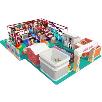 China Popular Kids Amusement Toys Game Center Children Indoor Playhouse, Great Fun Children Indoor Role Play Room for sale