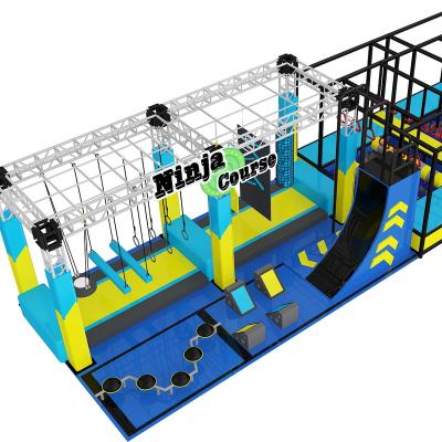 China Public hot sale ninja warrior obstacle course for adult and kids fun for sale