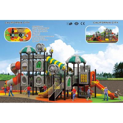 China Kids Amusement Toys China Slide Plastic Commercial Children Outdoor Playground Equipment for sale