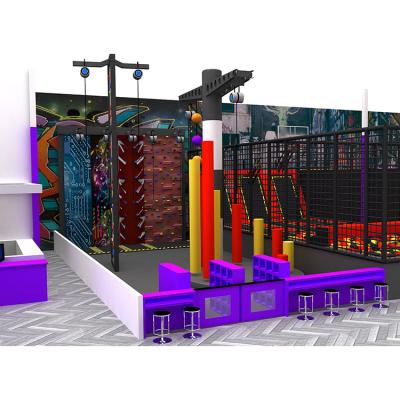 China Amusement Park Factory Price Indoor Game Center High Quality Durable Children Climbing Wall for sale