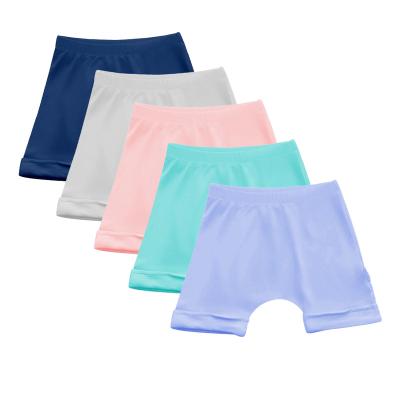 China Breathable Baby & Toddler Pants Solid Color Bamboo Baby Shorts Bamboo Baby Shorts For Boys And Girls Toddler Pants for sale