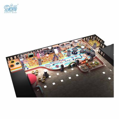 China Wooden Happy Baby Customized Interactive Indoor Playground Manufacturer Guangzhou Indoor Soft Playground Indoor Playground Set for sale