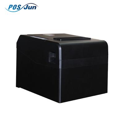 China Black Junrong 8330 POS 80mm POS Receipt Thermal Printer With POS Software for sale