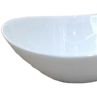 China Sustainable Featured Ceramic Dinnerware Pure White Creative 6