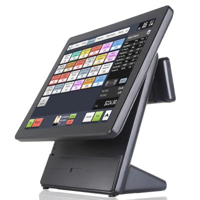 China Cashier Register POS System Touch Screen 15inch POS Manufacturer 15 Inch All In One Touch Screen Restaurant POS System POS156 for sale