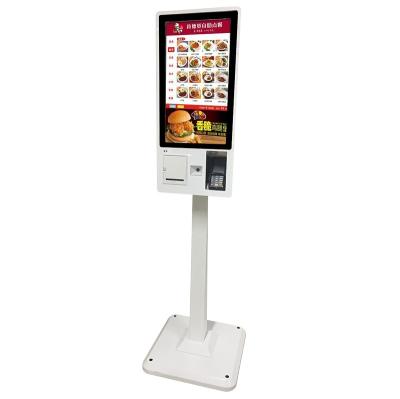 China Hospital 21.5 Inch Self Service Kiosk for Ordering with Stand for sale