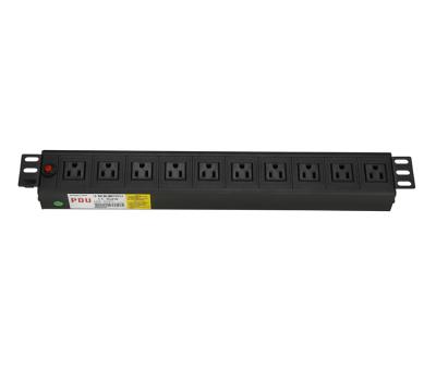 China Cabinet PDU Socket Overload Protection PDU Rackmount Power Distribution Unit For Cabinet for sale