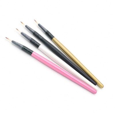 China Angular Blush DX Private Label Nail Brush Thin Liner Brush For Water Activated Eyeliner Makeup Brush for sale