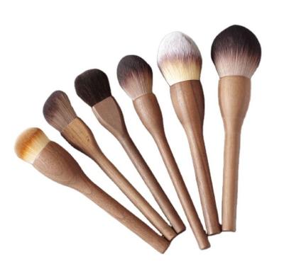 China Makes Applying Makeup DX 6PCS Red Clean Brand Makeup Brush Luxury Tool Bag Makeup Brush Eye and Face Beauty Brush Makeup Set for sale