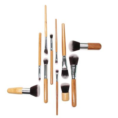 China Makes Applying Makeup DX11PCS Black Clean Brand Makeup Brush Luxury Makeup Bag Beauty Brush Set Makeup, Eye and Face Brush Tool for sale