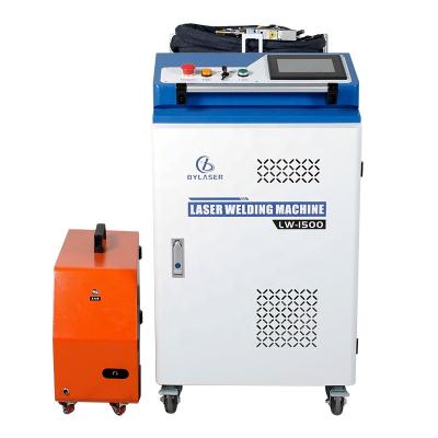 China Hot Metal BYLASER Stainless Steel Fiber Laser Welding Welding Machine, Portable, Max Raycus Reci, 1000W, 1500W for sale