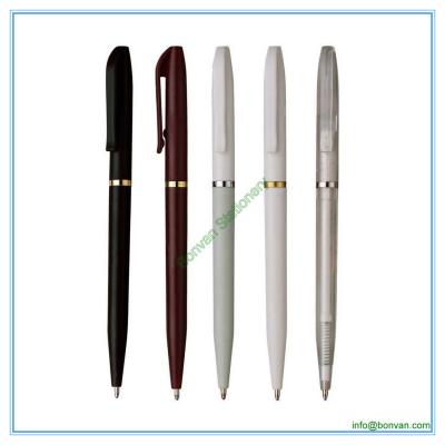 China simple twist promotional hotel ballpoint pen, low price pens for sale