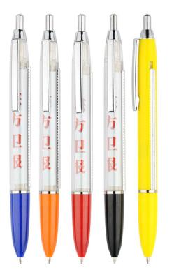 China pullout promotional pen,CMYK printed gift ball pen,full color printed pen for sale