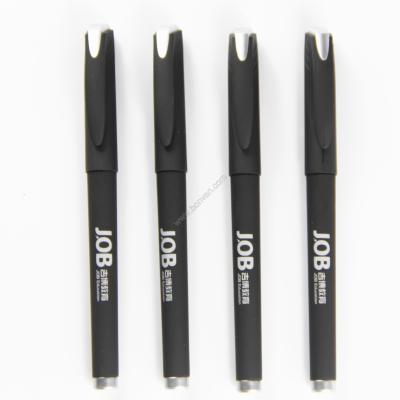 China cap style ball point pen,gift rubber spray gel ink ballpoint pen for sale