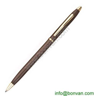 China low price promotional metal ball point pen, slim hotel metal pen for sale