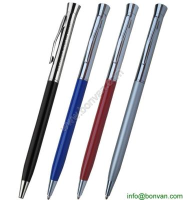 China Four season promotional gift printed metal hotel pen for sale