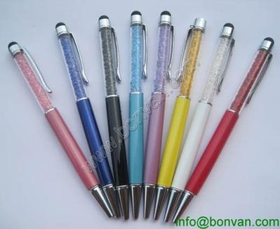 China crystal touch metal pen,Swaroski crystal pen for promotion use for sale