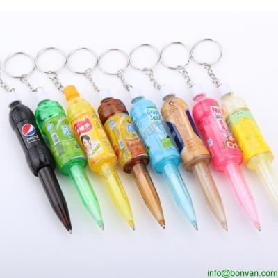 China gift pen, bottle pen,promotional juice bottle pen,bottle shape pen for sale