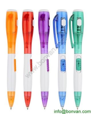 China promotional gift led light pen,low price factory direct sell led light ball pen,laser pen for sale