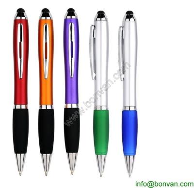 China promotional gift stylus touch pen,colored lacquer plastic stylus pen,gift stylus pen for sale