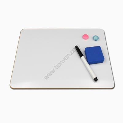 China A4 frameless Double Sided Magnetic Dry Erase  Lap Boards Classroom use whiteboard for sale