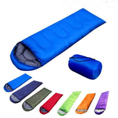 China K248 Portable Adult Outdoor Camping Envelope Sleeping Bag Envelope Ultra Light Waterproof Travel Type Hiking Hiking Sleeping Bag With Hat for sale