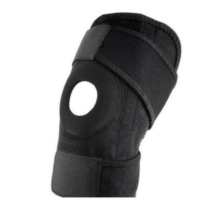 China Universal Sports Hiking Training Playing Riding Skiing Protect Hinged Knee Brace With Cross Straps for sale