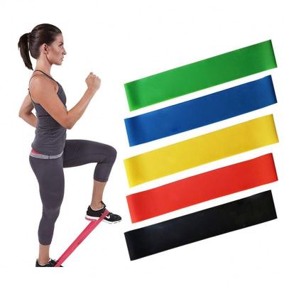 China 5pcs/lot Emulsion Resistance Bands Set Pull Rope Levels Latex Exercise Equipment Strength Fitness Bodybuilding Workout Rubber Band for sale