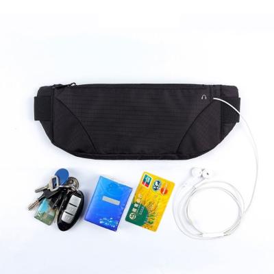 China Men And Women Waterproof Fanny Pack Sport Runner Crossbody Bags Zipper Pouch Bum Bag Running Jogging Belt Waist Bag Colorful Water Proof Waist Bag for sale