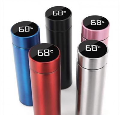 China Good Quality Sustainable Smart Cup 304 Stainless Steel Hot Selling Led Smart Water Bottle for sale