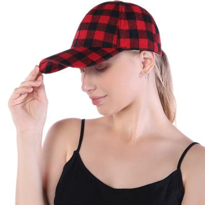 China Unisex Classics Retro 6 Panel Snapback Cap Buffalo Plaid Tie Dye Camouflage Baseball Hat Ball Trucker Cap for sale