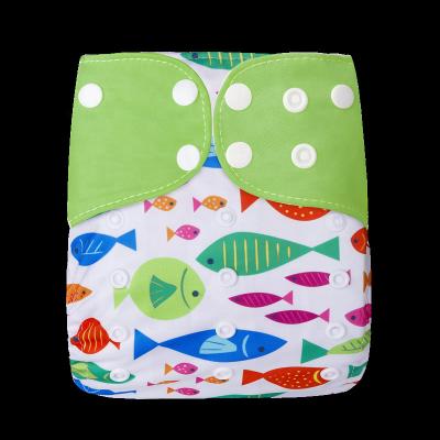 China Simfamily printed baby suede cloth outer fabric for diapers for sale