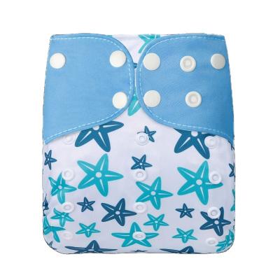 China Simfamily Popular Printed And Cute Washable Reusable Baby Cloth Diapers And Reathable Cloth Diapers for sale