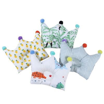 China [simfamily] Anti-Static Baby Pillow Headset Newborn Infants Crown Dot Baby Bedding Accessories Pillows Boy Girl Room Decoration for sale