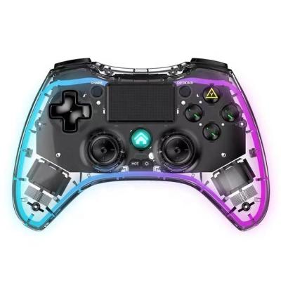 China With Handbreak Game Controller Wireless Transparent Crystal GamepadJoystick For Switch IOS Android IOS PC For NS For PS4 Switch Controller for sale