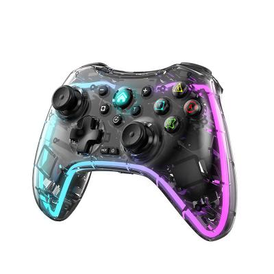 China Quality Assurance BT Support Light Gamepad Controller Six Axis Gyro Touch Buttons Wireless Switch Pro RGB Gamepad For Switch for sale