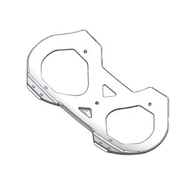 China CNC Machining Aluminum Billet Motorcycle Aluminum Racing Hugger Rear Main Body for sale