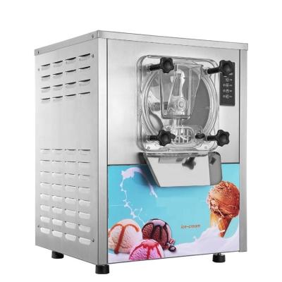 China 2022 Tables Commercial Supply Batche Freezer Gelato Italian Ice Cream Making Machine Hard Ice Cream Machine for sale