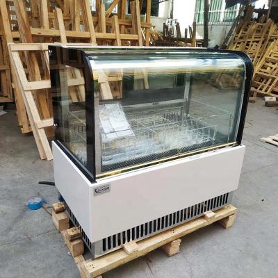 China Single-temperature 8 Filters High Level Ice Cream Cabinet Ice Cream Display Freezer Gelato Showcase Hard Gelato Showcase for sale