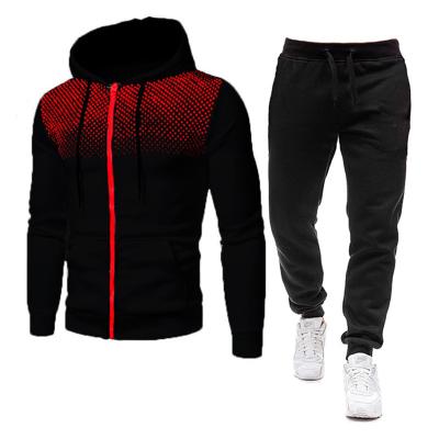 China Wholesale Breathable Outdoor Mens Sportswear Men Jogging Wear Sweatsuit Tracksuit Men 2 Piece Set Hoodie Sets for sale