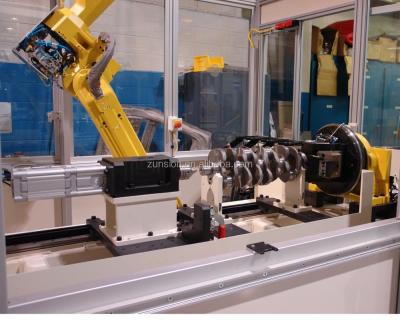 China Crankshaft Deburring Automatic Crankshaft Deburring Robot for sale