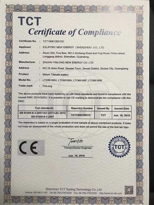 CE - Exliporc New Energy (Shenzhen) Co., Ltd.