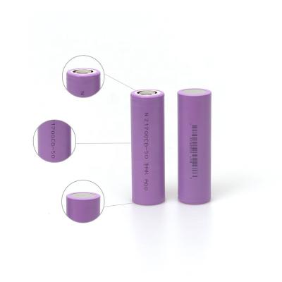 China Toys 5000 Exliporc 21700 Battery Pack 21700 21700 Cells 21700 Battery 4800mah 21700 5000mah 21700 21700 for sale