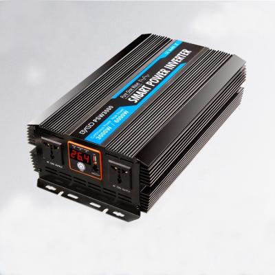 China Pure Sine Wave Power Inverter 12v 24v 220v 2000w Off Grid Solar Inverter 410*232*115mm for sale