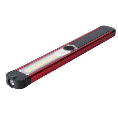 China COB LED Flashlight Magnetic Work Lamp USB Rechargeable Camping Torch Inspection Light with Red/White Light for sale