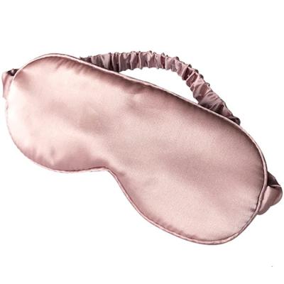 China Silk Satin Eye Cover Elastic Soft Night Eye Shades ODM Customized for sale