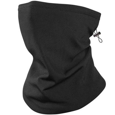 China Winter Warmer Toggle Fleece Ski Scarf / Adjustable Neck Gaiter Bandana for sale