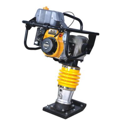 China Construction worksÂ   gasoline engine vibrating soil tamper vibration tamping rammer compactor machine price for sale