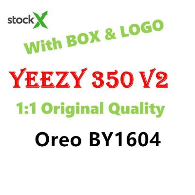 China Fashion\Original Luxury Yeeze Boxes and Logo Comfortable\Durable\Breathable\Flexible 350 Running V2 Oreo Sports Shoes Yezze Nets Trainers Unisex Sneakers for sale