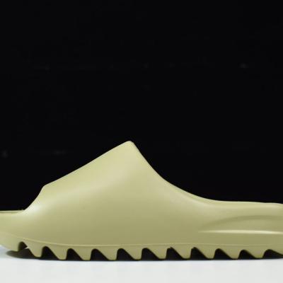 China Cushioning uA OG quality yezze 350 sport v2 teni shoes Eva green resin yeezy slips slippers with original box for sale